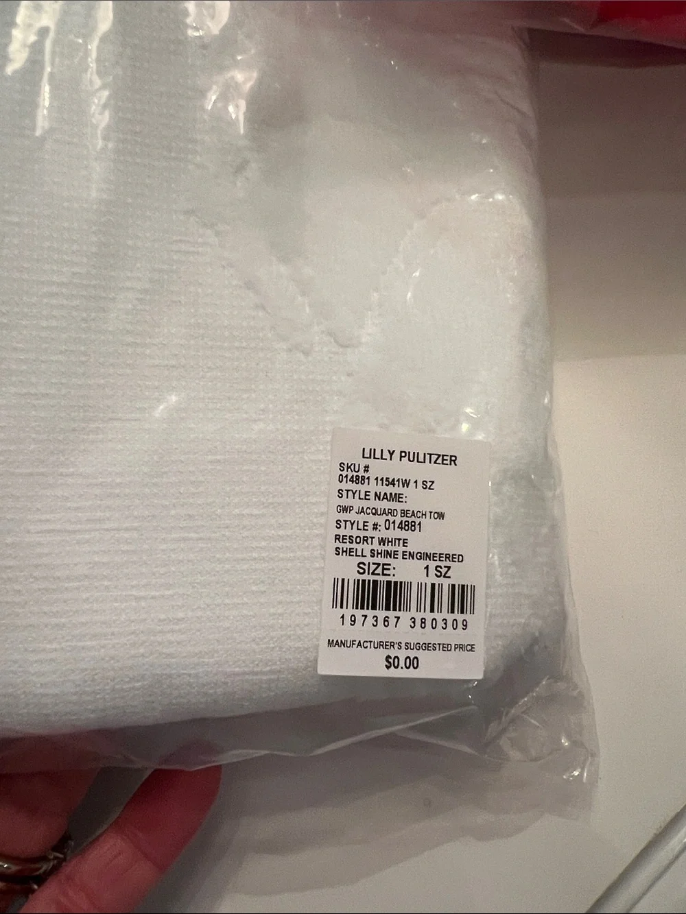 3 NWT Lilly Pulitzer Jaquard Pool Towels